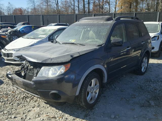 JF2SH63699H734124 - 2009 SUBARU FORESTER 2 BLACK photo 2