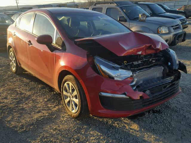 KNADM4A36H6016098 - 2017 KIA RIO LX Կարմիր լուսանկար 1