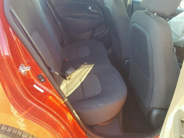 KNADM4A36H6016098 - 2017 KIA RIO LX Կարմիր լուսանկար 6