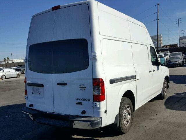 1N6AF0LYXDN101413 - 2013 NISSAN NV 2500 WHITE photo 4