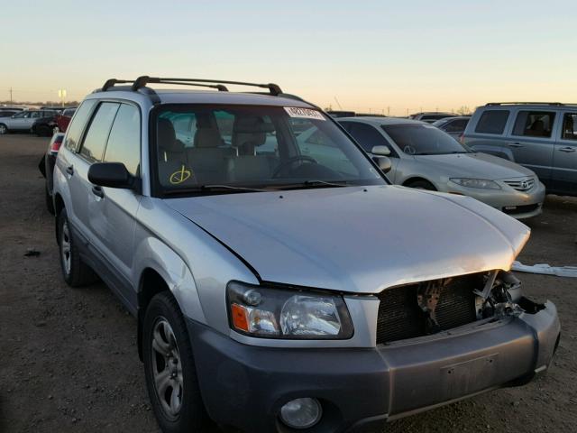 JF1SG63663H762977 - 2003 SUBARU FORESTER 2 GRAY photo 1