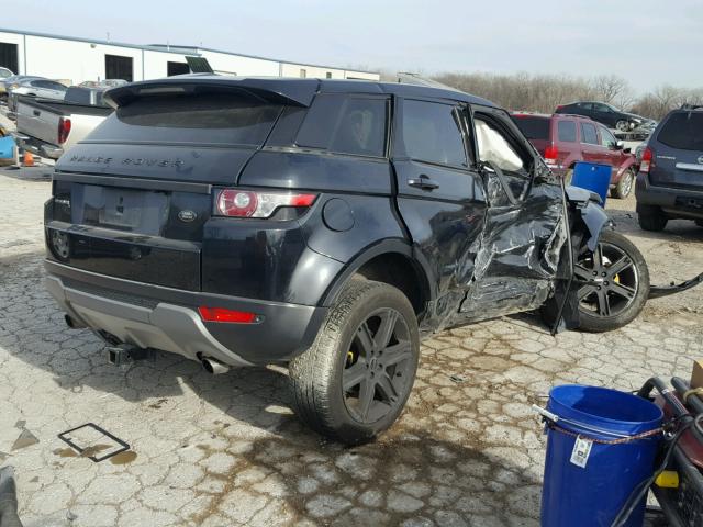 SALVP2BG8CH613358 - 2012 LAND ROVER RANGE ROVE BLACK photo 4