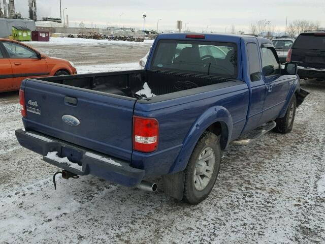 1FTZR45E28PA71065 - 2008 FORD RANGER SUP BLUE photo 4