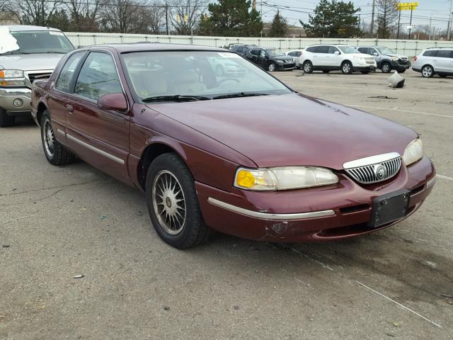 1MELM62W8VH604019 - 1997 MERCURY COUGAR XR7 MAROON photo 1