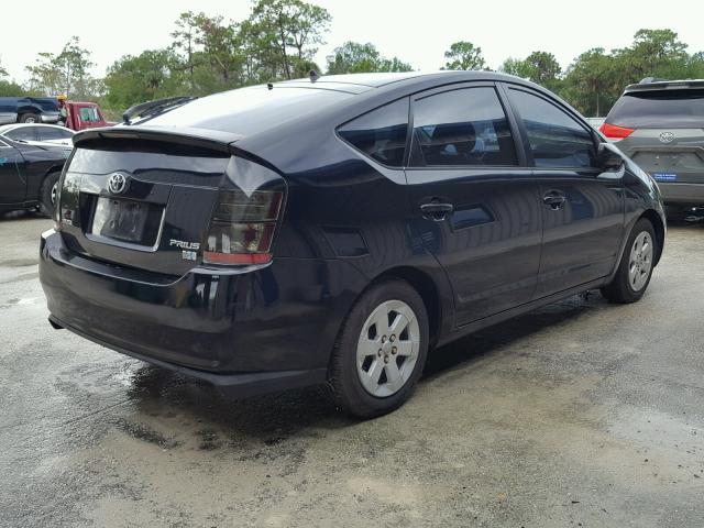 JTDKB20U753006885 - 2005 TOYOTA PRIUS BLACK photo 4