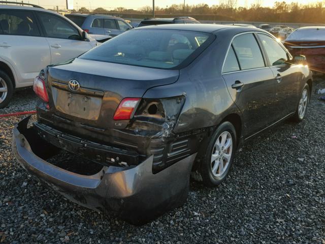 4T1BE46K97U685477 - 2007 TOYOTA CAMRY NEW GRAY photo 4