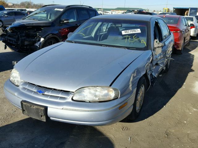 2G1WL52M1T9177996 - 1996 CHEVROLET LUMINA BLUE photo 2