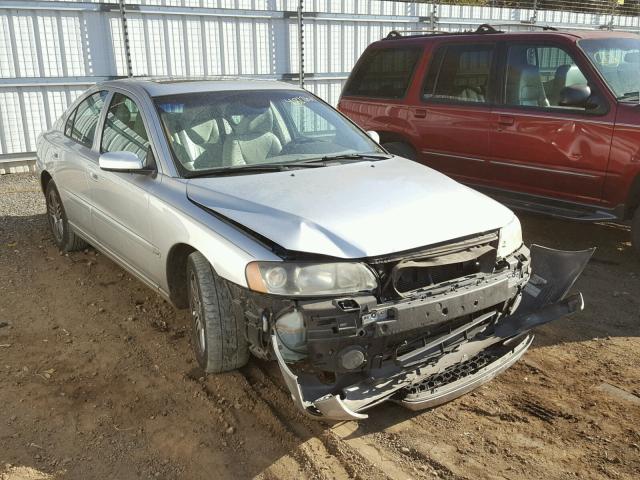 YV1RS592662545369 - 2006 VOLVO S60 2.5T SILVER photo 1