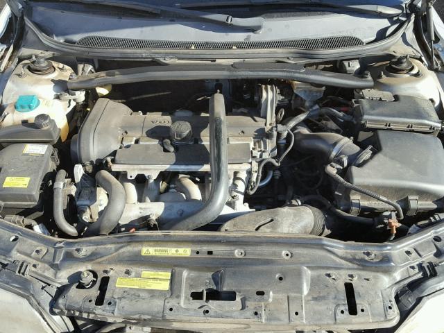 YV1RS592662545369 - 2006 VOLVO S60 2.5T SILVER photo 7