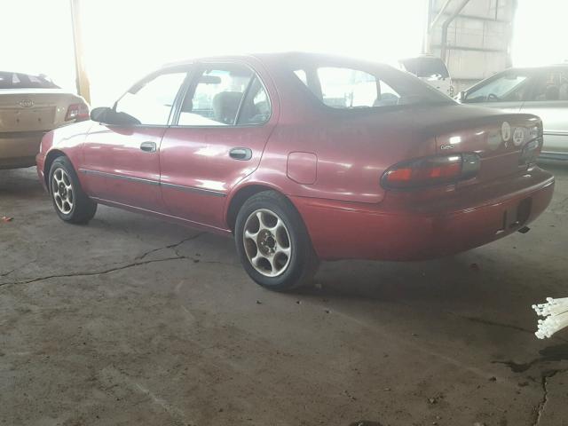 1Y1SK5286TZ060699 - 1996 GEO PRIZM LSI RED photo 3