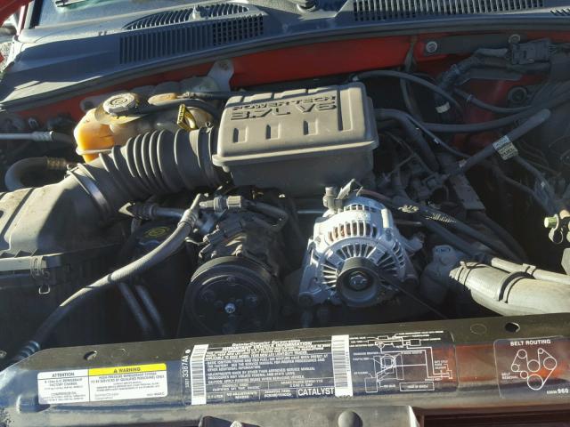 1J4GL48KX2W271113 - 2002 JEEP LIBERTY SP RED photo 7