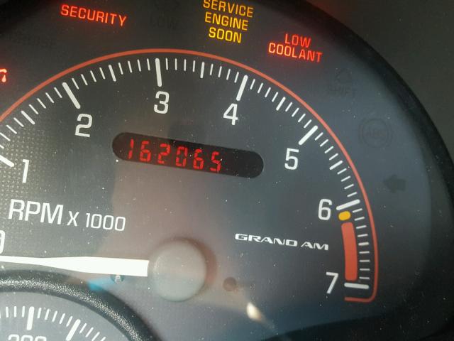 1G2NF12T21M501276 - 2001 PONTIAC GRAND AM S 红色 照片 8