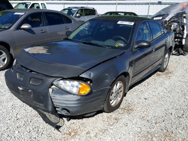 1G2NE52F64M675845 - 2004 PONTIAC GRAND AM S 灰色 照片 2