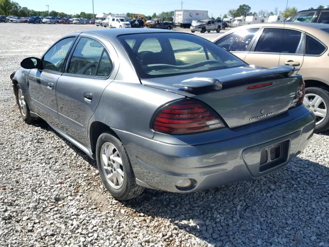 1G2NE52F64M675845 - 2004 PONTIAC GRAND AM S 灰色 照片 3