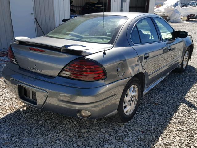 1G2NE52F64M675845 - 2004 PONTIAC GRAND AM S 灰色 照片 4