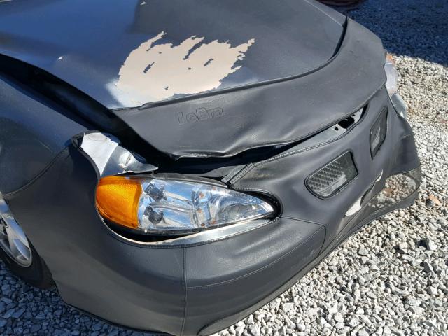 1G2NE52F64M675845 - 2004 PONTIAC GRAND AM S 灰色 照片 9