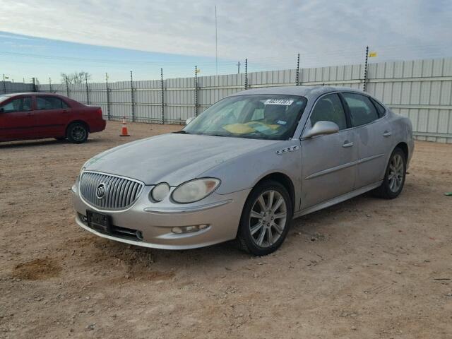 2G4WN58C581321549 - 2008 BUICK LACROSSE S SILVER photo 2