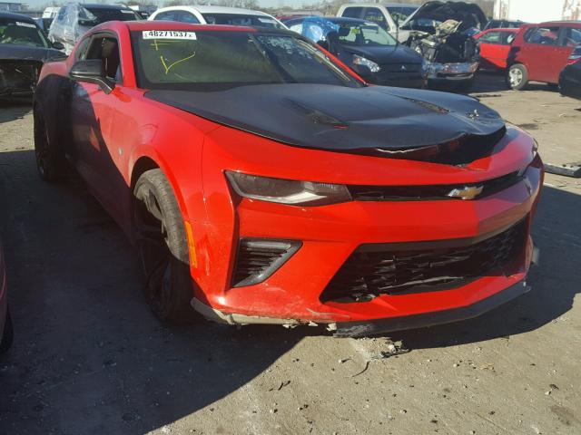 1G1FE1R7XH0161655 - 2017 CHEVROLET CAMARO SS Rojo foto 1