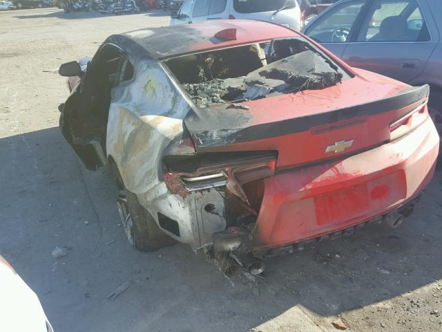 1G1FE1R7XH0161655 - 2017 CHEVROLET CAMARO SS Rojo foto 3
