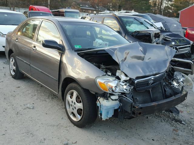 2T1BR32E75C377222 - 2005 TOYOTA COROLLA CE GRAY photo 1