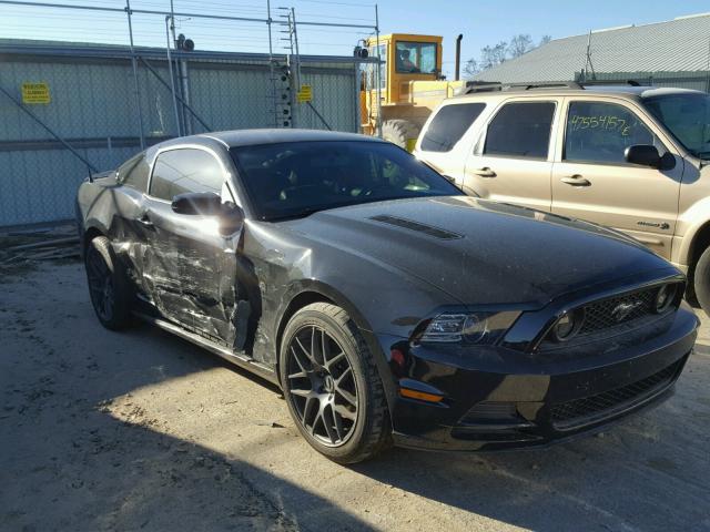 1ZVBP8CF6E5244777 - 2014 FORD MUSTANG GT BLACK photo 1