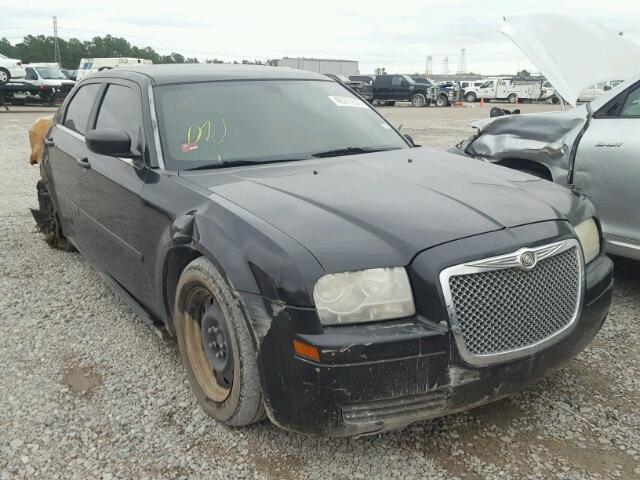 2C3KA43R16H413738 - 2006 CHRYSLER 300 BLACK photo 1