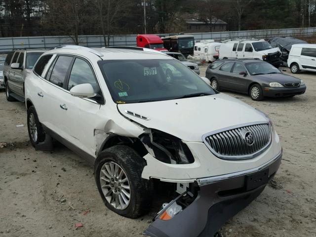 5GALVBED2AJ237074 - 2010 BUICK ENCLAVE CX WHITE photo 1