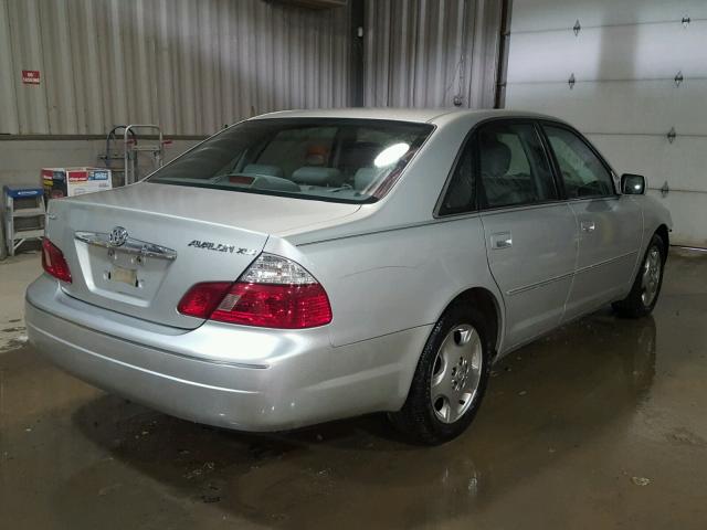 4T1BF28B23U327744 - 2003 TOYOTA AVALON XL SILVER photo 4