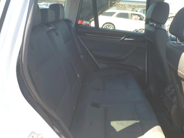 5UXWZ7C50H0T43546 - 2017 BMW X3 SDRIVE2 WHITE photo 6