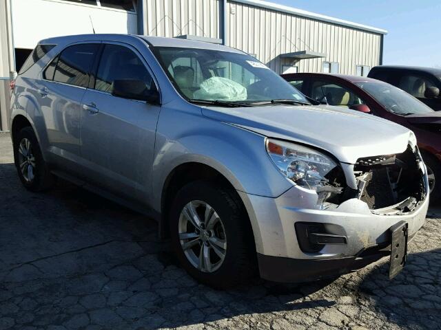 2CNFLCEC7B6261881 - 2011 CHEVROLET EQUINOX LS SILVER photo 1