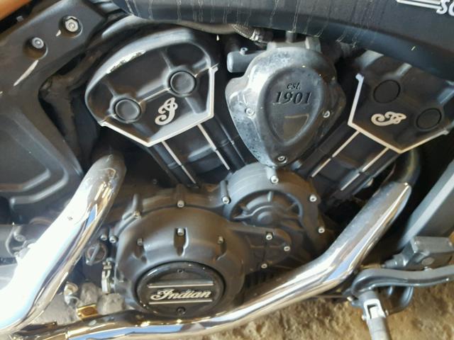 56KMSB119G3114564 - 2016 INDIAN MOTORCYCLE CO. SCOUT SIXT BLACK photo 7