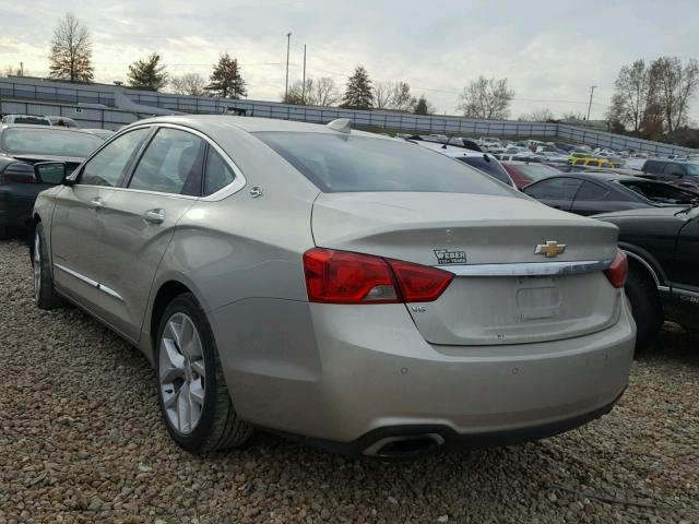 2G1165S36F9291926 - 2015 CHEVROLET IMPALA LTZ TAN photo 3