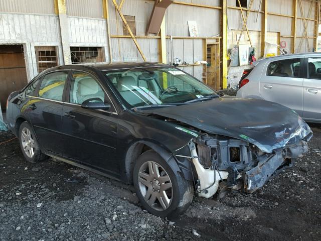 2G1WG5E38D1138796 - 2013 CHEVROLET IMPALA LT BLACK photo 1