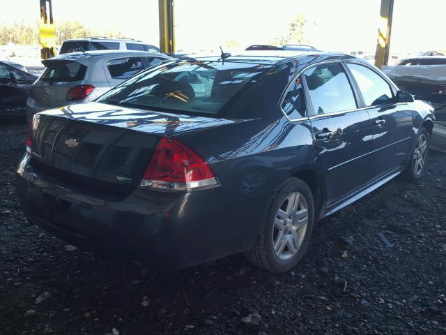 2G1WG5E38D1138796 - 2013 CHEVROLET IMPALA LT BLACK photo 4