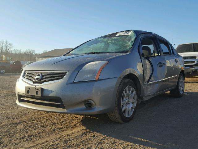 3N1AB6AP7BL716352 - 2011 NISSAN SENTRA 2.0 GRAY photo 2