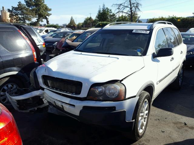 YV4CZ592561256770 - 2006 VOLVO XC90 WHITE photo 2