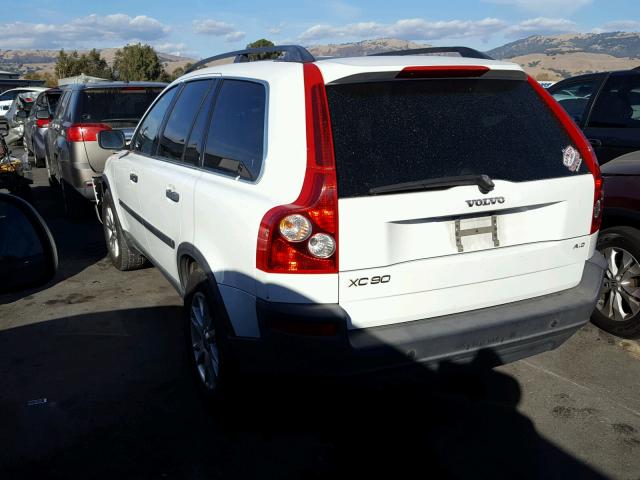 YV4CZ592561256770 - 2006 VOLVO XC90 WHITE photo 3