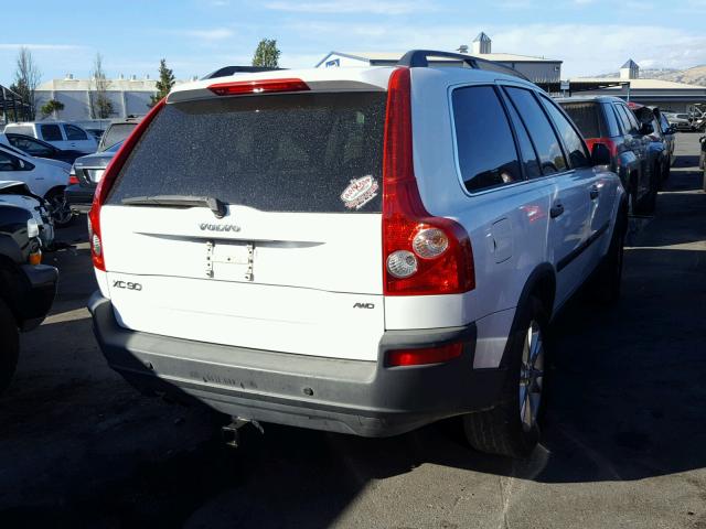 YV4CZ592561256770 - 2006 VOLVO XC90 WHITE photo 4