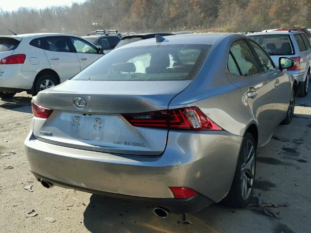 JTHCE1D20G5010331 - 2016 LEXUS IS 350 GRAY photo 4