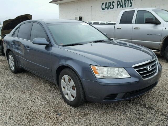 5NPET46C39H447525 - 2009 HYUNDAI SONATA GLS GRAY photo 1