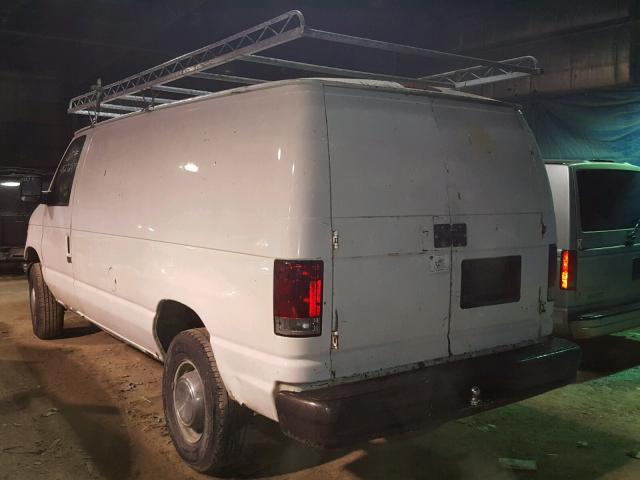 1FTNE24W55HB09130 - 2005 FORD ECONOLINE WHITE photo 3