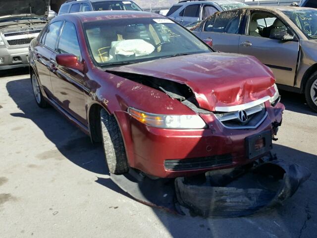 19UUA66284A014725 - 2004 ACURA TL RED photo 1