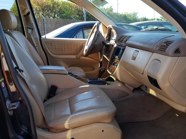 4JGAB72E6YA190209 - 2000 MERCEDES-BENZ ML 430 蓝色 照片 5