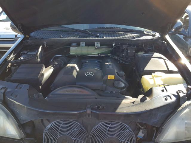 4JGAB72E6YA190209 - 2000 MERCEDES-BENZ ML 430 蓝色 照片 7