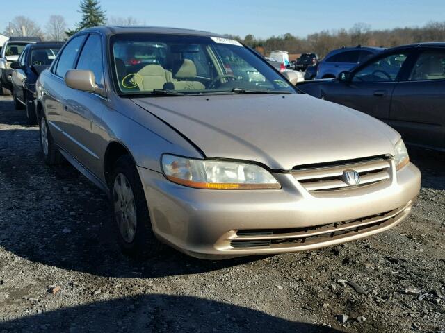 1HGCG16481A076863 - 2001 HONDA ACCORD LX GOLD photo 1