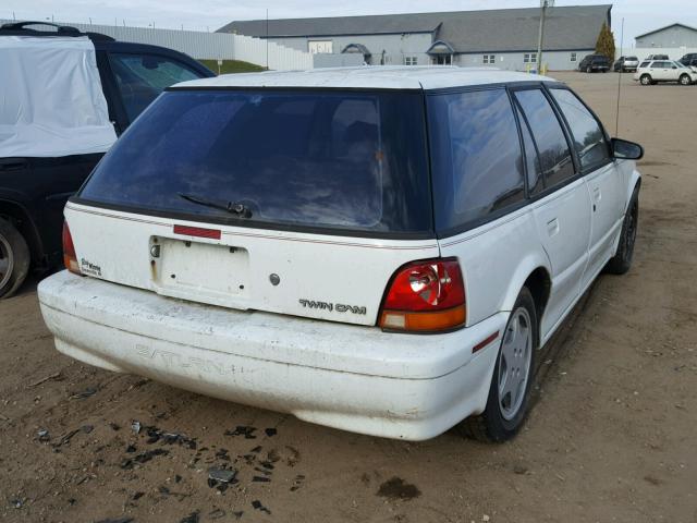 1G8ZK8275SZ303598 - 1995 SATURN SW2 WHITE photo 4