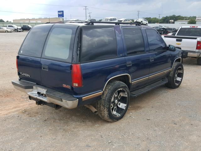 1GKEK13R8XJ782993 - 1999 GMC DENALI BLUE photo 4