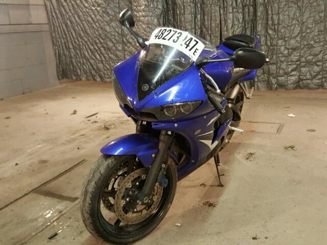 JYARJ06E67A034936 - 2007 YAMAHA YZFR6 S BLUE photo 2