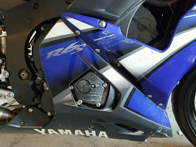 JYARJ06E67A034936 - 2007 YAMAHA YZFR6 S BLUE photo 7