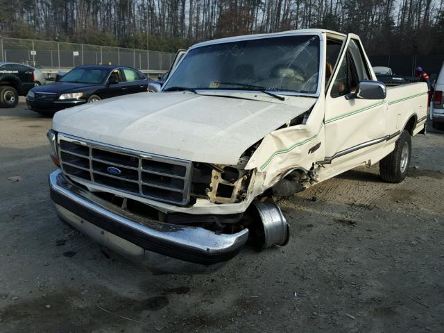 1FTEF15N4SNA36696 - 1995 FORD F150 WHITE photo 2